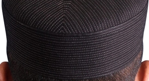 หมวก kufi แบบดั้งเดิมที่มีสไตล์ฤดูใบไม้ผลิฤดูใบไม้ร่วงสำหรับผู้ชายเครื่องประดับอิสลามในเสื้อผ้ามุสลิมแบบดั้งเดิม - Product Image 3