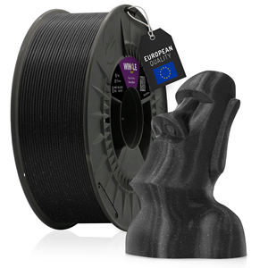 Filament WINKLE PLA HD à paillettes 1,75 mm 1 kg pour imprimante 3D, vente en gros, finition FDM, impression facile, sans déformation, fabriqué en Europe, 0,05 mm - Product Image 1