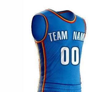 Conjuntos de Uniformes de Baloncesto para Deportes al Aire Libre, Transpirables, Ecológicos, de Secado Rápido, 100% Poliéster, Personalizados, sin Mangas, de Alta Calidad - Product Image 6