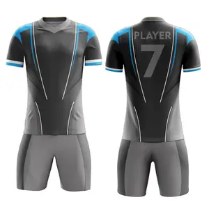 Sport indossa divise da calcio di alta qualità a prezzo all'ingrosso/Logo personalizzato Design stampato uniforme da calcio per uomo donna