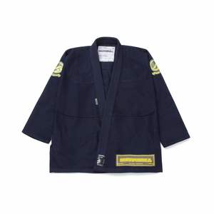 Woosung ชุดคอสเพลย์กิโมโน Jitsu Gi ชุดยูโดกิโมโนศิลปะการต่อสู้สีฟ้า - Product Image 1