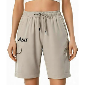 Fabricant professionnel de shorts de sport pour femmes, respirants, taille haute, séchage rapide, légers, décontractés, de haute qualité pour femmes - Product Image 1