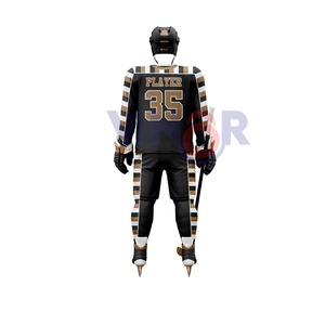 ชุดเสื้อและกางเกงฮอกกี้น้ำแข็งคุณภาพพรีเมียม ผลิตจากโรงงาน ราคาขายส่ง บริการรับผลิตแบบ OEM - Product Image 5