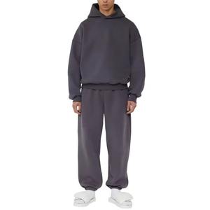 Conjunto de Sudaderas Holgadas y Cortas para Hombre, Fabricante de Pakistán, 100% Algodón, Estilo Holgado, Chándal Pesado para Hombre - Product Image 1