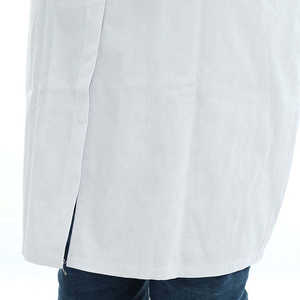 Bata Médica Blanca Premium, Uniforme de Laboratorio, Bata Protectora Clínica, Logotipo Personalizado, Lista para Enviar - Product Image 6