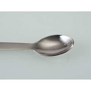 Espátula Doble Angular Redondeada de Acero Inoxidable para Dosificación Precisa de Pequeñas Cantidades - Burkle GmbH Hecho en Alemania - Product Image 6