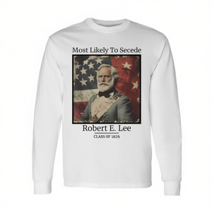 Maglietta a maniche lunghe Robert E. Lee: Il più probabile tra i comandanti che si separarono durante la guerra civile - Prodotto promozionale - Product Image 2
