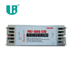 CE chứng nhận 57W AC <span class=keywords><strong>UV</strong></span> Ballast cho đèn cực tím PH7-1800-57U chấn lưu điện tử - Product Image 2