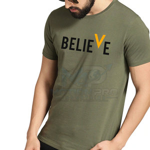 T-shirts pour hommes personnalisés imprimés, 100% coton respirant, écologiques, tissu de haute qualité assurant un confort et une tendance - Product Image 3