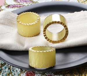 Porte-serviettes en résine tourbillon de luxe moderne, support de décoration de table pour les fêtes, les repas et la restauration - Product Image 6