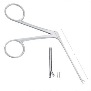 Fórceps de cocodrilo hechos a medida, fórceps dentados de oreja quirúrgica ENT de 2,5 ", fórceps de Cirugía de acero inoxidable alemán - Product Image 2