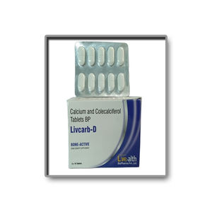 Livehealth vente en gros fabricant meilleure qualité Livcarb-D comprimés de calcium extrait de plantes approvisionnement en soins de santé soins de santé - Product Image 3