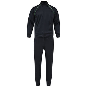 ชุดวอร์ม2ชิ้นโพลีเอสเตอร์100% ชุดออกกำลังกายพร้อมโลโก้ด้านหน้าสำหรับฤดูหนาว - Product Image 1