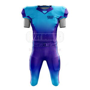Precio asequible Uniforme de fútbol americano 100% Poliéster Hecho Uniforme de fútbol americano para hombres - Product Image 1