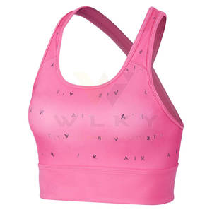 Sujetador deportivo con logotipo personalizado para mujer, sostén deportivo con logotipo personalizado, fabricación profesional - Product Image 1