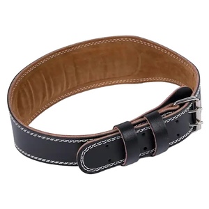 Cinturón de levantamiento de pesas de cuero con tasa de fábrica 2025, cinturón de gimnasio con palanca de fuerza elástica, cinturón de culturismo de alta calidad de Pakistán - Product Image 5