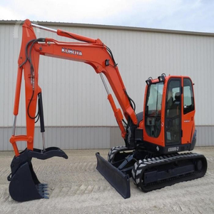 Compre una excavadora Kubota KX080-3 en stock ahora a bajo precio. Entrega rápida garantizada. La mejor relación calidad-precio para ofertas al por mayor. - Product Image 1