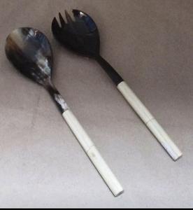 100% véritable cuillère en corne de buffle couverts de conception traditionnelle pour la table de restaurant pour les cadeaux d'affaires - Product Image 2