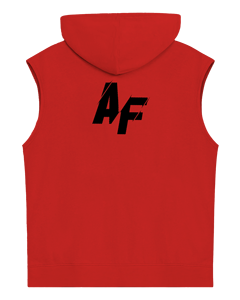 Haute qualité hommes entraînement sans manches à capuche débardeurs séchage rapide Gym sweats Logo personnalisé Fitness hommes gilet - Product Image 5