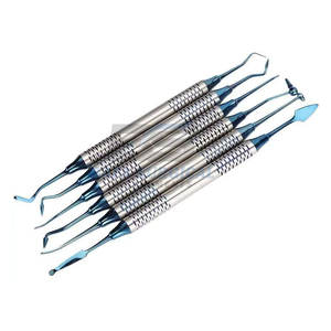 Ensemble d'instruments professionnels pour le placement de composites dentaires, spatule, sculpteur, packer, en acier inoxydable, pour usage en clinique dentaire - Product Image 1