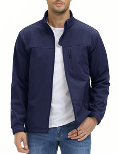 Vestes pour hommes en gros 2025 Veste softshell avec logo Veste personnalisable pour homme - Product Image 2