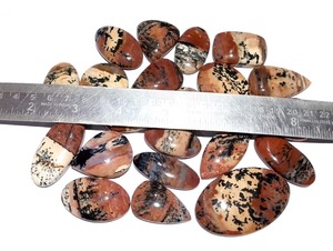 Gran oferta, cabujones de ágata dendrítica de miel Natural de alta calidad, colgante de diseñador de corte ovalado suelto, joyería, la mejor dendrita al por mayor - Product Image 3