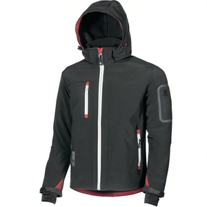 Imperméable Softshell Metropolis Taille M Noir/Couleur Carbone - Product Image 2