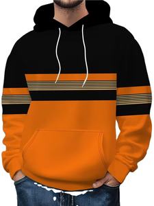 Sudadera con capucha transpirable de alta calidad para hombre, con logotipo personalizado, forro polar, estilo casual, sudadera con capucha personalizada para invierno. - Product Image 6