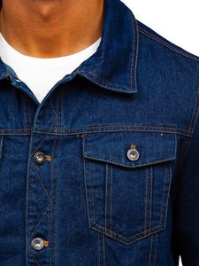 Chaqueta Vaquera Personalizada de Moda para Hombre y Mujer, Chaqueta de Mezclilla Premium Lavada, Ropa de Calle, Proveedor de Fábrica al por Mayor OEM - Product Image 3