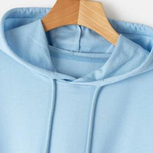 Sudadera con capucha de invierno de lana personalizada Sudadera con capucha de algodón de peso pesado bordado impresión Casual Streetwear sudadera deportiva al por mayor - Product Image 3