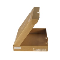 Boîte d'expédition en papier kraft de luxe haut de gamme en gros avec logo personnalisé, options de lamination mate et d'embossage écologiques