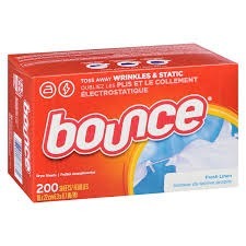 Feuilles d'assouplissant pour tissus Bounce - Sans parfum et doux - 240 unités - Product Image 5