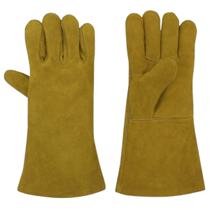 Gants de soudage en cuir de vachette robuste de qualité supérieure - Product Image 4