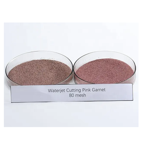 Abrasivos de grano de malla 30-60 de arena de granate rojo para pulido y corte de chorro de arena - Product Image 4