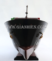 Gia Nhien Fabricant Approuver Conception Personnalisée Navires Commerciaux HAPAG LLOYD COLOMBO EXPRESS BATEAU MODÈLE EN BOIS _ ARTISANAT EN BOIS