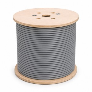 Câble de communication haute performance CAT6A CAT6 UTP 305M 1000FT avec conducteur <span class=keywords><strong>CCU</strong></span> solide, gaine LSZH, gris, câble réseau LAN en vrac - Product Image 1