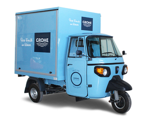 TVS KING DELUXE PLUS Tricycle motorisé à essence à carrosserie fermée, refroidi par eau, de haute qualité, pour passagers, type Rickshaw Tuk Tuk 151-200cc 36V 3 - Product Image 4
