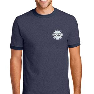 T-shirts Ringer en Poly-Coton pour Hommes – Vente en Gros Direct Usine - Product Image 2