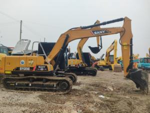 Hot Sale Used Sany SY135C Hydraulic Excavator Superior Performance Few Hours Used with Core Motor <b>Gear</b> & Bearing Components - Product Image 2