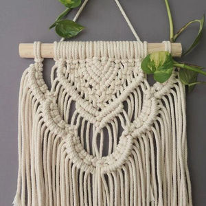 Colgante de pared con diseño de cascada para el hogar y la Oficina, macramé bohemio para colgar en la pared - Product Image 1