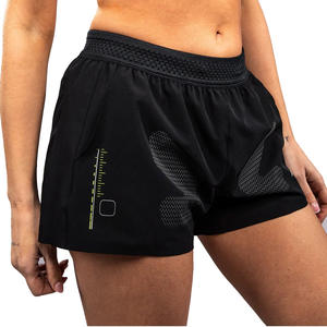 Pantalones cortos de entrenamiento para mujer personalizados Pantalones cortos de gimnasio de secado rápido de longitud corta Ropa deportiva OEM - Product Image 5