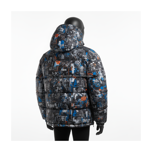 Premium Hommes Doudoune 340 GSM Durable Polyester Tissu Multi Couleur Street Style Imprimer Logo Personnalisé Doudoune Veste pour homme - Product Image 4