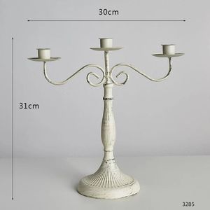 Bougeoir en métal fini or de conception attrayante événement fête mariage et décoration de noël bougeoir - Product Image 2