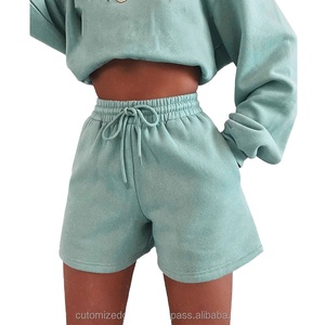 Summer Workout Short With Pockets Wholesale High Quality Mujer Sweat Jogger Athletic Cotton Fitness Ladies Short Gym wear - Product Image 1