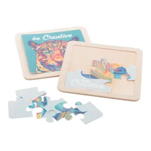 Puzzle en bois Wodalus personnalisé pour cadeaux promotionnels - Product Image 4