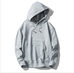 Sudadera con capucha y sudadera con logotipo personalizado de alta calidad para hombre, algodón tejido grueso de talla grande para la temporada de otoño, patrón sólido - Product Image 6