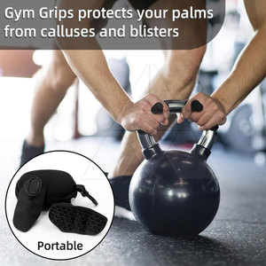 Poignées d'entraînement de gymnastique en caoutchouc portables robustes-Équipement de fitness durable à bas prix - Product Image 4