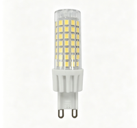 Ampoule LED G9 en céramique à économie d'énergie de haute qualité, 6W, 650LM, 360 degrés, AC220V, pour chambre à coucher, pour lustre, pour applique murale
