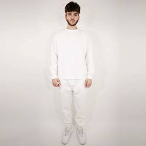 Sweat-shirt en polaire à col ras du cou pour hommes-Doux et confortable, idéal pour les activités de plein air et les tenues d'hiver - Product Image 1