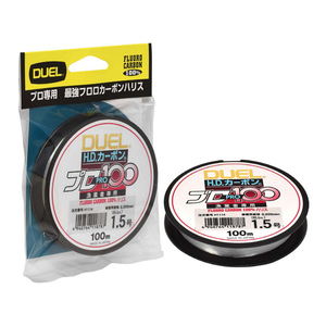 DUEL H.D.CARBON® PRO 100S Fluoro 100% <b>Fishing</b> Line 100m (Number: 0.8/1/1.25/1.5/1.75/2/2.5/3/4/5/6/7/8/10) - Product Image 4